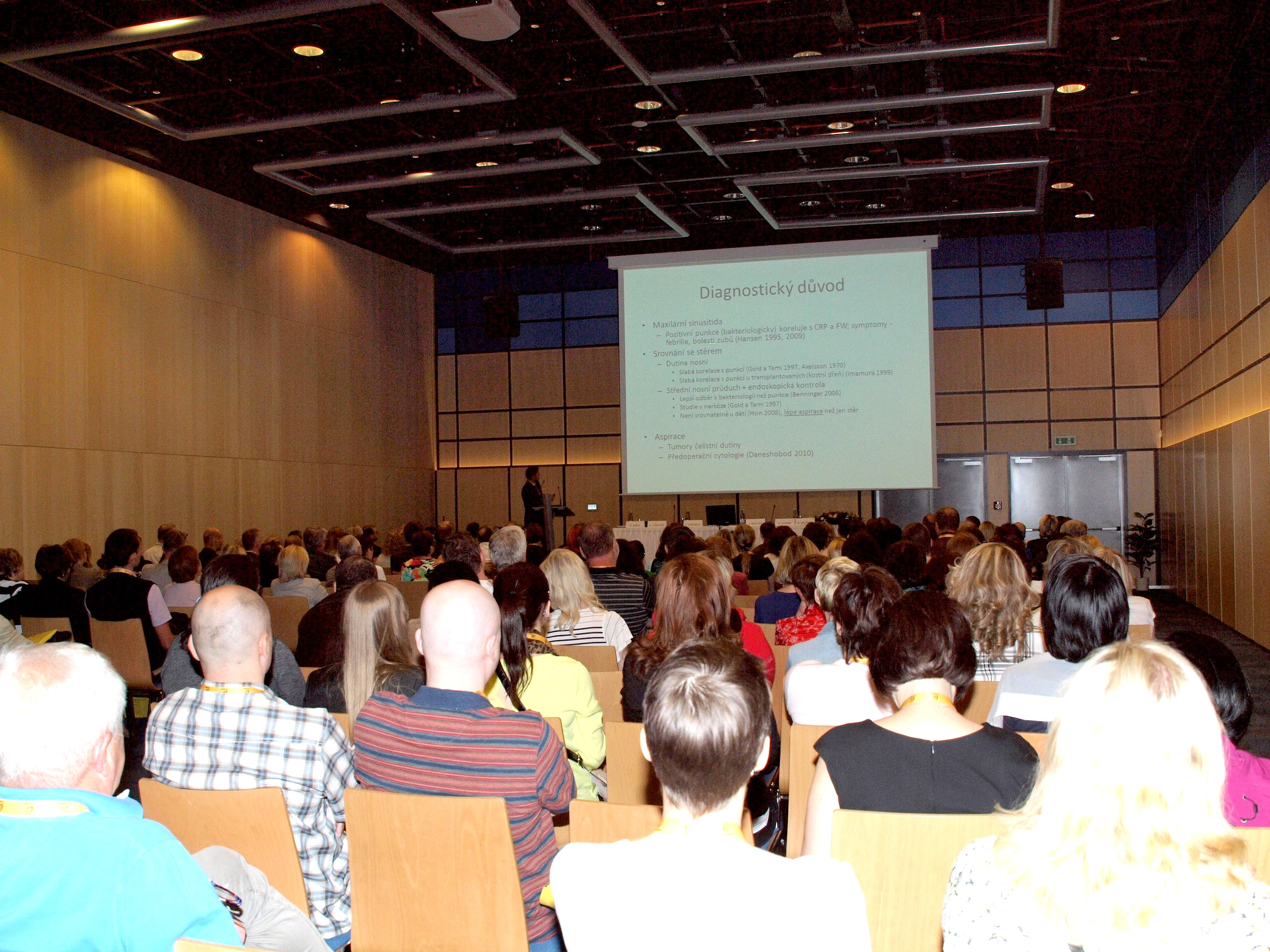 Přednášky v kongresovém centru
