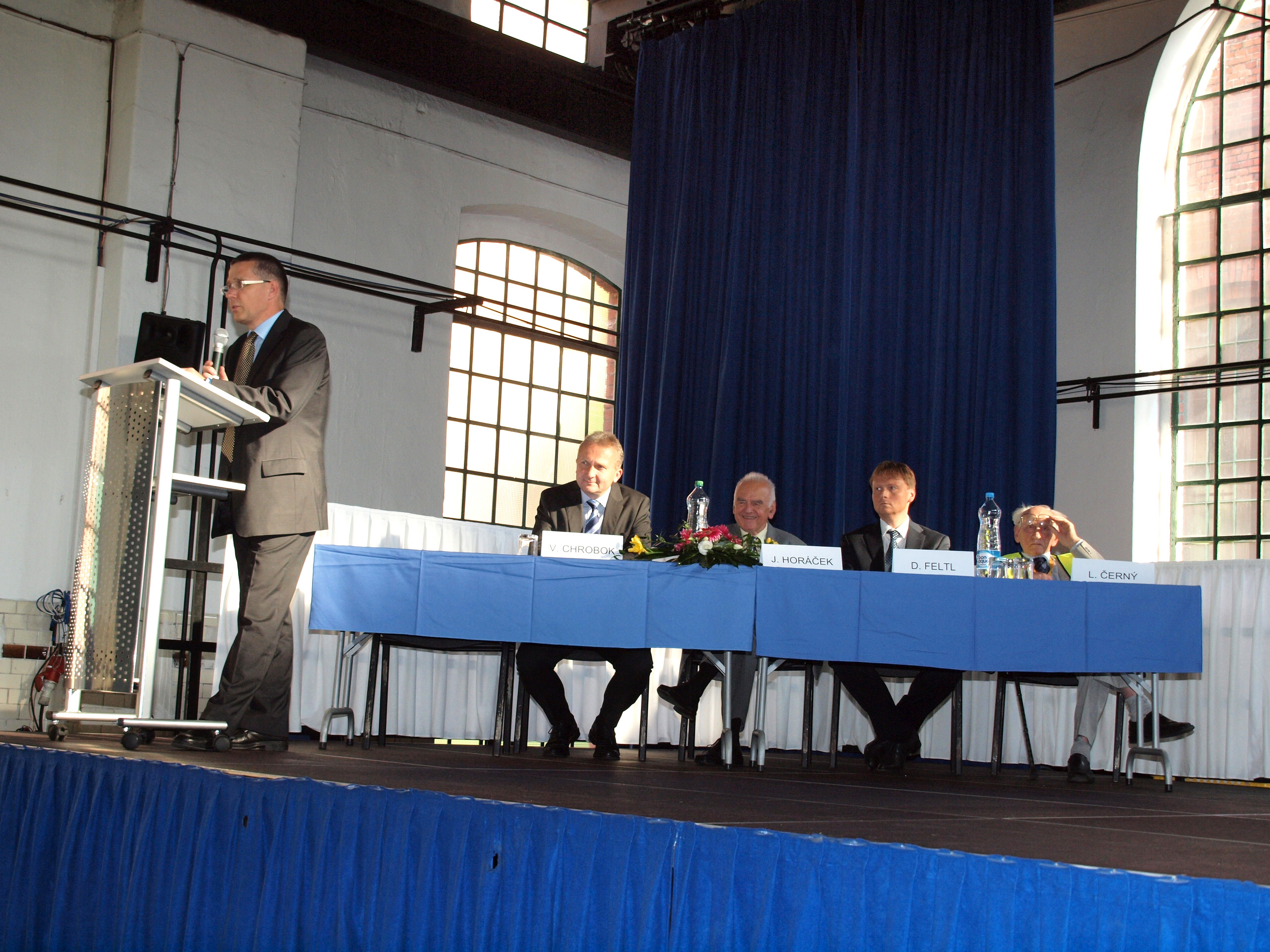 Zahájení v Landek parku