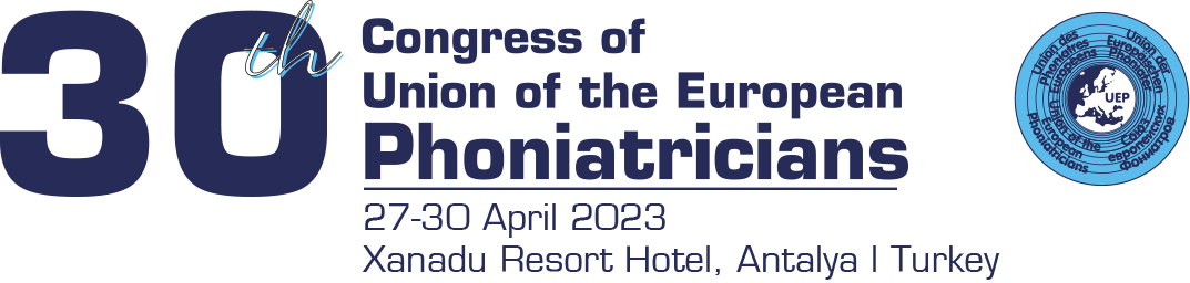 30th Union of European Phoniatricians congress