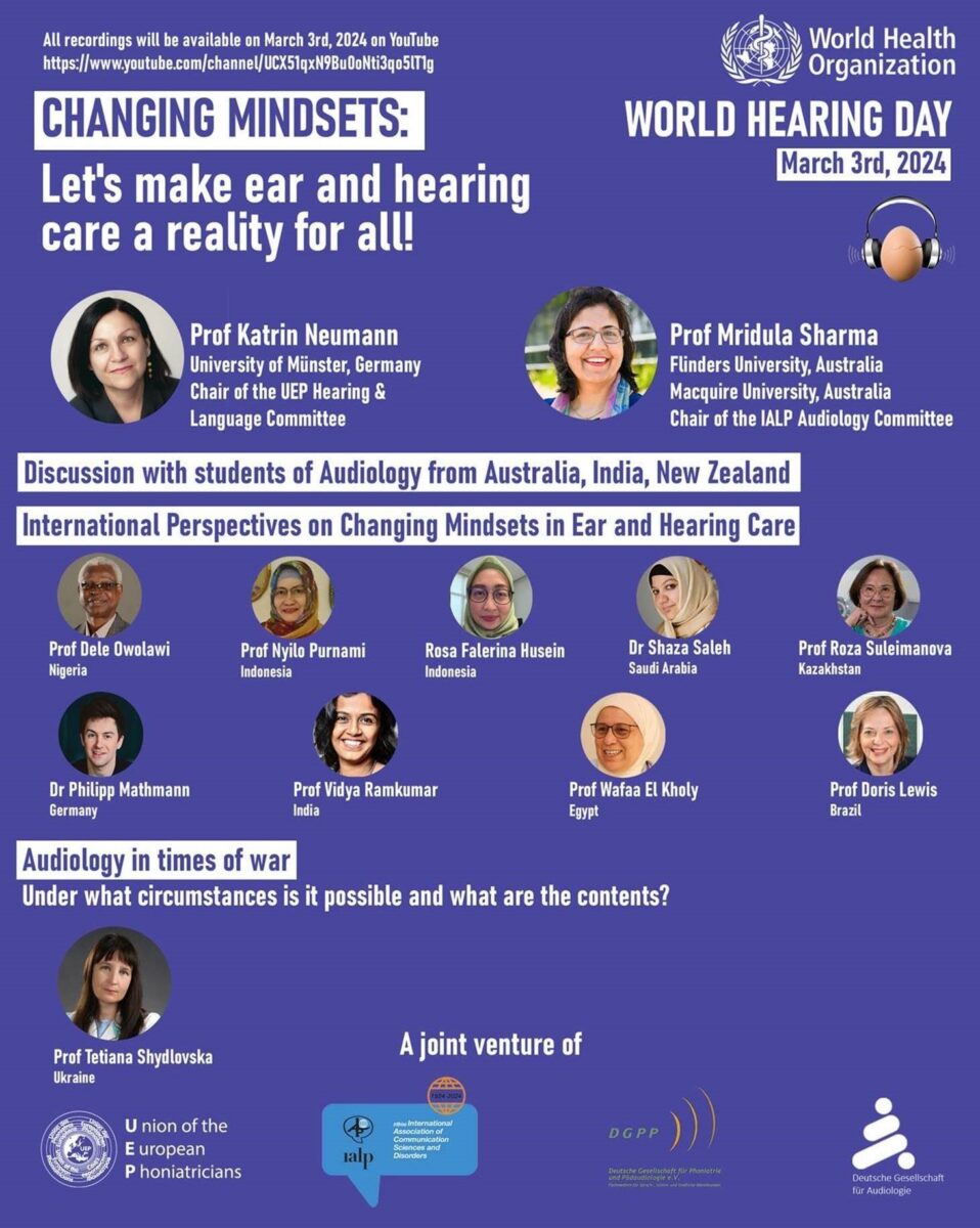world hearing day webinar