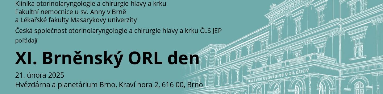 XI. Brněnský ORL den