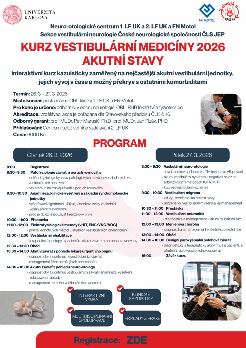 kurz vestibulární