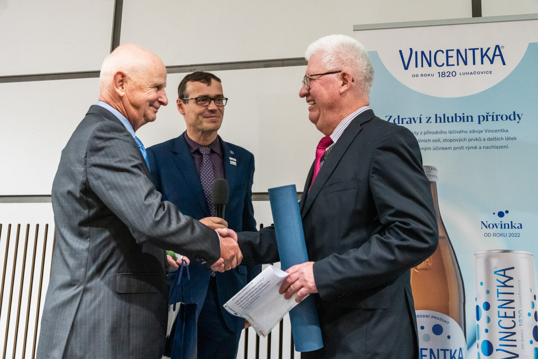 Předání čestného členství ORL spol Jablonický Pavol